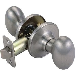 Design House 750489 Egg Passage Hall and Closet Door Knob, Satin Nickel, 2.63x 2.63 Design House 750489 Egg Passage Hall and Closet Door Knob, Satin Nickel, 2.63x 2.63