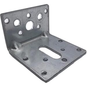 BPC Fixings Galvanised Heavy Duty Angle Bracket 50-Piece Set, 60 mm Length x 60 mm Width x 40 mm Height BPC Fixings Galvanised Heavy Duty Angle Bracket 50-Piece Set, 60 mm Length x 60 mm Width x 40 mm Height