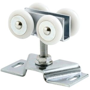 PRiME Products N 7449 Door Roller Assembly, 7/8 in, Convex, Plastic Tires, Steel Bracket & Ball Bearings, Pack of 2 PRiME Products N 7449 Door Roller Assembly, 7/8 in, Convex, Plastic Tires, Steel Bracket & Ball Bearings, Pack of 2