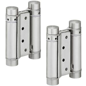 cyclingcolors 1 x Door Hinges Swing Door Hinge Double Action Spring Hinge Door Hinge Café Saloon for Unfolded Doors Frames up to 15 kg, Steel cyclingcolors 1 x Door Hinges Swing Door Hinge Double Action Spring Hinge Door Hinge Café Saloon for Unfolded Doors Frames up to 15 kg, Steel