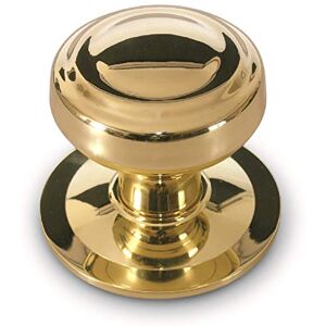 Anzapack 812459h Door Knob - Lathed in Golden Brass Anzapack 812459h Door Knob - Lathed in Golden Brass