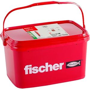 fischer Duopower 8 x 40, Universal Dowels, Powerful 2-Component Dowels, Plastic Dowels for Attaching to Concrete, Plasterboard and Much More, No Screws, in Reusable Bucket, 1,200 Pieces fischer Duopower 8 x 40, Universal Dowels, Powerful 2-Component Dowels, Plastic Dowels for Attaching to Concrete, Plasterboard and Much More, No Screws, in Reusable Bucket, 1,200 Pieces