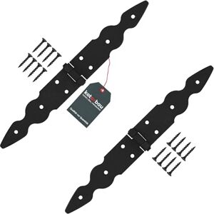 KOTARBAU ZSY2747 gate Fittings, Black, 2er Set KOTARBAU ZSY2747 gate Fittings, Black, 2er Set