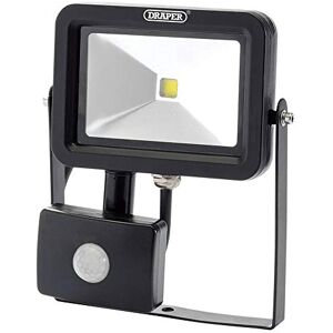 Draper 66036 Slimline Wallmounted 10W Cob LED Floodlight with PIR Sensor,Blue Draper 66036 Slimline Wallmounted 10W Cob LED Floodlight with PIR Sensor,Blue