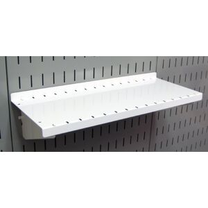 Wall Control Pegboard Shelf 6in Deep Pegboard Shelf Assembly Pegboard and Slotted Tool Board – White Wall Control Pegboard Shelf 6in Deep Pegboard Shelf Assembly Pegboard and Slotted Tool Board – White