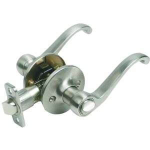 Design House 781823 Satin Nickel Privacy Door Lever - door lever Design House 781823 Satin Nickel Privacy Door Lever - door lever