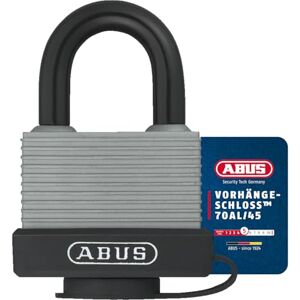 ABUS 70AL/45 Silver Weatherproof Aluminium Padlock - Security Level 5 ABUS 70AL/45 Silver Weatherproof Aluminium Padlock - Security Level 5