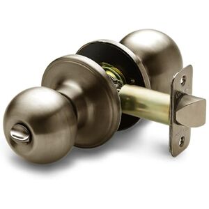 Copper Creek 1 Pack Antique Brass Ball Door Knobs Privacy BK2030AB Copper Creek 1 Pack Antique Brass Ball Door Knobs Privacy BK2030AB