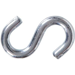 Hardware Essentials The Hillman Group 320240 .250 x 2" Zinc Plated S-Hook 50-Pack Hardware Essentials The Hillman Group 320240 .250 x 2" Zinc Plated S-Hook 50-Pack