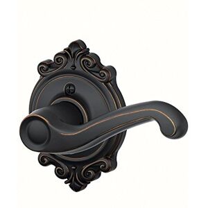 SCHLAGE F170 FLA 716 BRK RH Brookshire Collection Right Hand Flair Decorative Single Dummy Trim Lever, Aged Bronze SCHLAGE F170 FLA 716 BRK RH Brookshire Collection Right Hand Flair Decorative Single Dummy Trim Lever, Aged Bronze