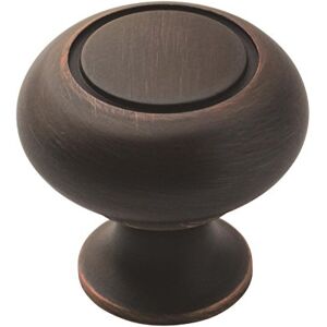 Amerock 1875415 Everyday Heritage Knob, Oil-Rubbed Bronze, 1-1/4 in (32 mm) Diameter Amerock 1875415 Everyday Heritage Knob, Oil-Rubbed Bronze, 1-1/4 in (32 mm) Diameter