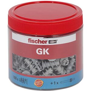 fischer Gipskartondubel GK Dose (160), Gray fischer Gipskartondubel GK Dose (160), Gray