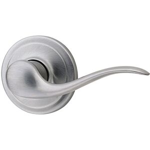 Kwikset Tustin Hall/Closet Lever in Satin Chrome Kwikset Tustin Hall/Closet Lever in Satin Chrome