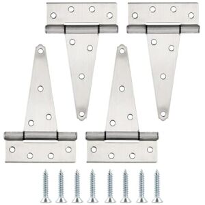 Home Master Stainless Steel Gate Hinges - Heavy Duty Fence & Shed Door Hinge Home Master Stainless Steel Gate Hinges - Heavy Duty Fence & Shed Door Hinge
