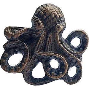 Catchii Octopus Cabinet knob - Decorative Nautical Handle Catchii Octopus Cabinet knob - Decorative Nautical Handle