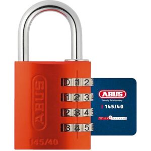 ABUS Padlock combination aluminum 40mm orange ABUS Padlock combination aluminum 40mm orange