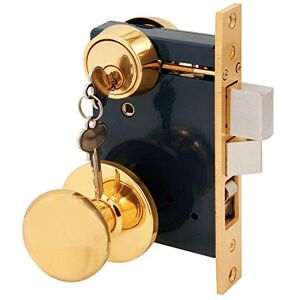 Segal SE 27570 Entrance Mortise Lockset, 2-1/2 in. Backset, Wrought Solid Brass, Double Cylinder Segal SE 27570 Entrance Mortise Lockset, 2-1/2 in. Backset, Wrought Solid Brass, Double Cylinder