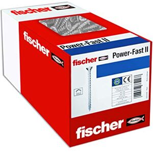 fischer PowerFast II CZF 3.0 x 35 Chipboard Screw (1000 Pieces) Fully Threaded, Countersunk Screw with Phillips Head, Screw for Woodworking, Reduces Screwing Resistance & Screwing Time fischer PowerFast II CZF 3.0 x 35 Chipboard Screw (1000 Pieces) Fully Threaded, Countersunk Screw with Phillips Head, Screw for Woodworking, Reduces Screwing Resistance & Screwing Time