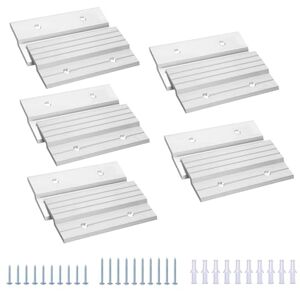 Mingfei Direct 4" Aluminum Z Clips - Wall Mounting Hardware Mingfei Direct 4" Aluminum Z Clips - Wall Mounting Hardware