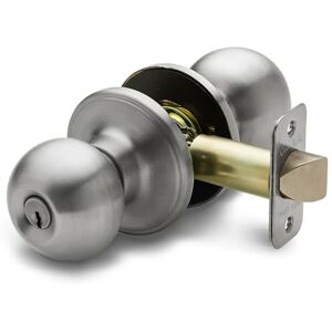 Copper Creek BK2040SS Door Knob, Satin Stainless, 1 Pack Copper Creek BK2040SS Door Knob, Satin Stainless, 1 Pack