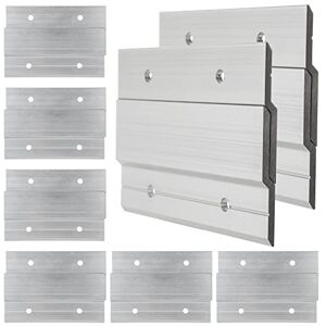FVIEXE 16 Stück 10.2 cm französische Stollenaufhänger, robuster Metall-Bilderaufhänger mit Z-Stange, ineinandergreifende Aluminium-Z-Clips Zum Aufhängen von Bildern, Kanten, Wandmontage, Hardware-Kit FVIEXE 16 Stück 10.2 cm französische Stollenaufhänger, robuster Metall-Bilderaufhänger mit Z-Stange, ineinandergreifende Aluminium-Z-Clips Zum Aufhängen von Bildern, Kanten, Wandmontage, Hardware-Kit