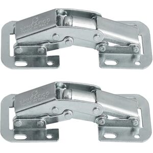cyclingcolors 3666690009692 2 x Screw, 90° Opening Angle, Furniture, Cabinet Door Hinges, Silver cyclingcolors 3666690009692 2 x Screw, 90° Opening Angle, Furniture, Cabinet Door Hinges, Silver