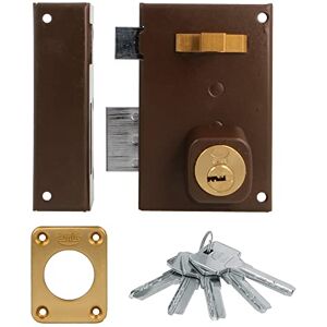 Amig Door Lock - Model 75 - Steel, Easy Install, Secure Amig Door Lock - Model 75 - Steel, Easy Install, Secure