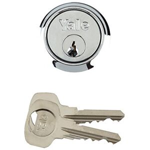 Yale P-6KP1109-CH Chrome Rim Cylinder - Suitable for 38-57 mm Doors Yale P-6KP1109-CH Chrome Rim Cylinder - Suitable for 38-57 mm Doors
