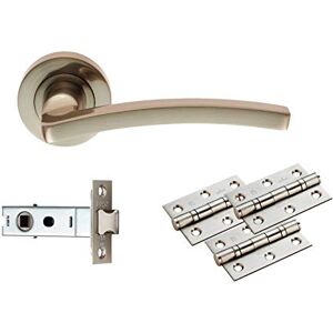 Carlisle UDP009SN - Satin Nickel - 76mm Tubular Latch - 5 pack - Door handles Carlisle UDP009SN - Satin Nickel - 76mm Tubular Latch - 5 pack - Door handles