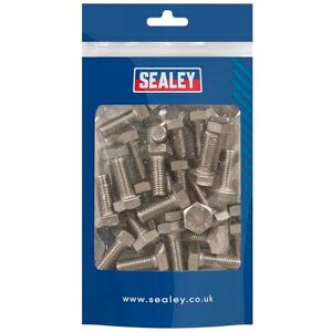 Sealey M10 Hex Set Screw - DIN 933 - 25 pcs Sealey M10 Hex Set Screw - DIN 933 - 25 pcs