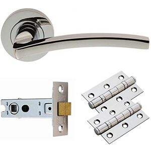 Carlisle Brass GK009CP/INTB Handles, Hinges & Latch Pack, Polished Chrome Carlisle Brass GK009CP/INTB Handles, Hinges & Latch Pack, Polished Chrome
