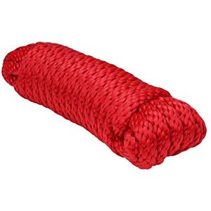 Extreme Max 3008.0119 Solid Braid MFP Utility Rope 3/8" x 100', Red Extreme Max 3008.0119 Solid Braid MFP Utility Rope 3/8" x 100', Red