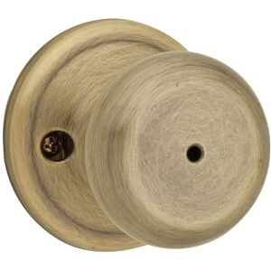 Kwikset 730J 5 CP Juno Bed/Bath Knob, Antique Brass Kwikset 730J 5 CP Juno Bed/Bath Knob, Antique Brass