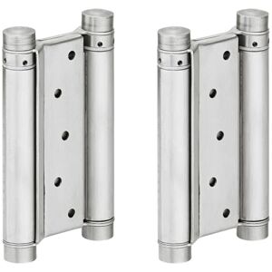 cyclingcolors 1 x Door Hinges Swing Door Hinge Double Action Spring Hinge Door Hinge Café Saloon for Unfolded Doors Frames up to 27 kg, Stainless Steel cyclingcolors 1 x Door Hinges Swing Door Hinge Double Action Spring Hinge Door Hinge Café Saloon for Unfolded Doors Frames up to 27 kg, Stainless Steel