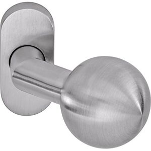 Ogro - Door Knob - Silver eloxied, Curved ball head - Door Knob Ogro - Door Knob - Silver eloxied, Curved ball head - Door Knob