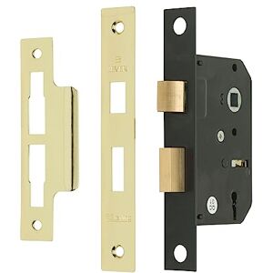 Sterling MLS325 2.5-inch/65mm 3-Lever Sashlock Brass Sterling MLS325 2.5-inch/65mm 3-Lever Sashlock Brass