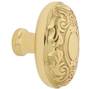 Nostalgic Warehouse 756111 Victorian 1 3/4" Cabinet Knob in Unlacquered Brass Hardware Nostalgic Warehouse 756111 Victorian 1 3/4" Cabinet Knob in Unlacquered Brass Hardware