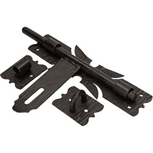 KOTARBAU 5907465906623 Gate Latch, Black, 250 mm KOTARBAU 5907465906623 Gate Latch, Black, 250 mm