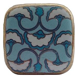 Catchii Cabinet knob Blue Tile Catchii Cabinet knob Blue Tile