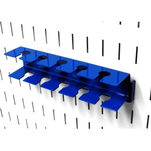 Wall Control ASM-SL-008 BU Pegboard Slotted Tool Holder - Pegboard Tool Holder Wall Control ASM-SL-008 BU Pegboard Slotted Tool Holder - Pegboard Tool Holder