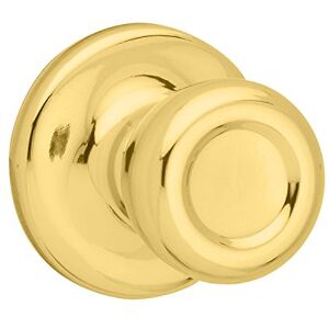 Kwikset 92001-519 Mobile Home Hall & Closet Door Knob in Polished Brass Kwikset 92001-519 Mobile Home Hall & Closet Door Knob in Polished Brass