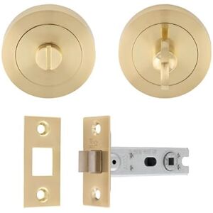 Carlisle Brass Ultimate Door Privacy Pack in Satin Brass Carlisle Brass Ultimate Door Privacy Pack in Satin Brass