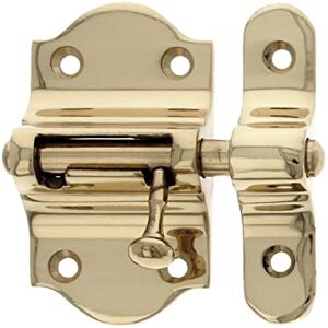 Amig Mod.720 Brass Overlap Pin - Door Security Latch Amig Mod.720 Brass Overlap Pin - Door Security Latch