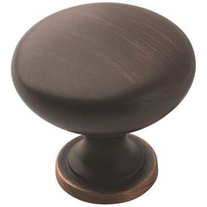 Amerock TEN53005ORB Cabinet Knob, Oil-Rubbed Bronze, Pack of 10 (Clamshell Package) Amerock TEN53005ORB Cabinet Knob, Oil-Rubbed Bronze, Pack of 10 (Clamshell Package)