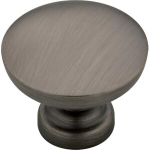 Franklin Brass P29523K-904-B Flat Top Round Knob, Heirloom Silver, 1-3/16" (30mm) Franklin Brass P29523K-904-B Flat Top Round Knob, Heirloom Silver, 1-3/16" (30mm)