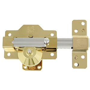 Amig 23963 8 Plus High Security Hasp - Anti-drill, Steel, Gold Amig 23963 8 Plus High Security Hasp - Anti-drill, Steel, Gold