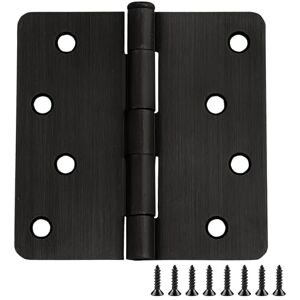 Design House 181560 Oil Rubbed Bronze, 10-Pack, 4-inch 1/4-inch Radius Door Hinge Design House 181560 Oil Rubbed Bronze, 10-Pack, 4-inch 1/4-inch Radius Door Hinge