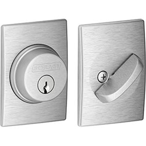 Schlage B60N CEN 626 - Satin Chrome Door Lock - Safety Schlage B60N CEN 626 - Satin Chrome Door Lock - Safety
