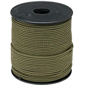 Flandria Braided Polypropylene Rope Khaki 3mm ± 100m Flandria Braided Polypropylene Rope Khaki 3mm ± 100m