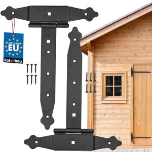 KOTARBAU Steel T-Hinge Set - 250 mm Door Hinge KOTARBAU Steel T-Hinge Set - 250 mm Door Hinge